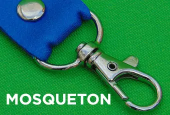 mosqueton para lanyard